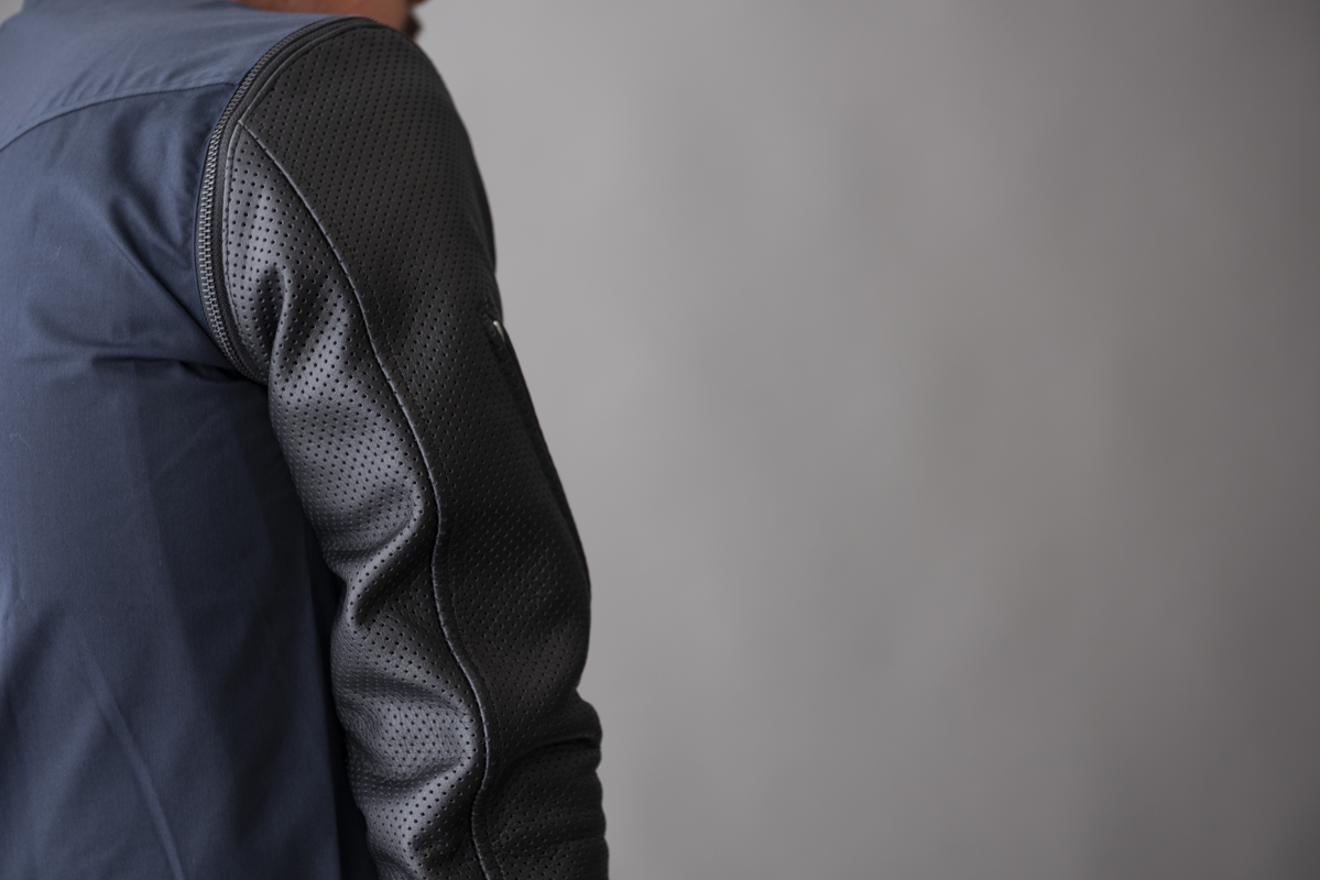 LETHER SLEEVE PUNCHING MESH | ROARS RIDERS | オンライン