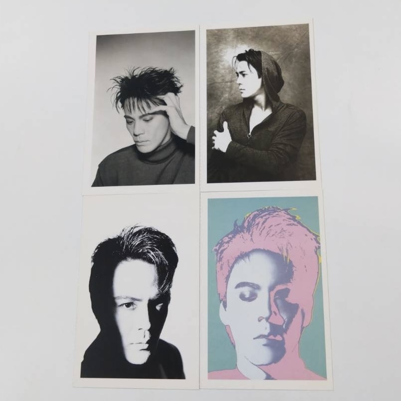 氷室京介 初期ポストカード 8枚セット オフィシャル・グッズ | 音楽