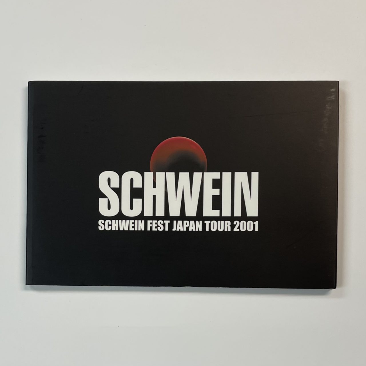 SCHWEIN 2001年ツアーパンフレット オフショット写真集 櫻井敦司