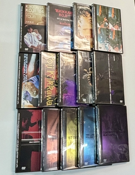 吉川晃司 限定DVD 14枚組 25TH LIVE FILM COLLECTION LIVE=LIFE | 音楽