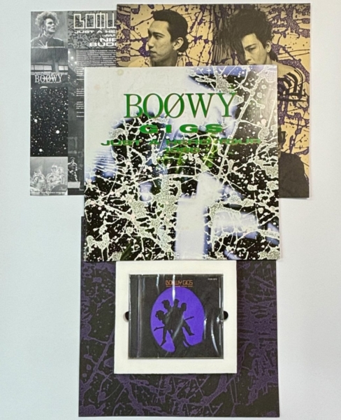 BOOWY 限定盤CD GIGS JUST A HERO TOUR 1986 シール帯付 | 音楽資料