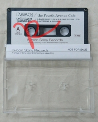 ラルク カセット The fourth avenue cafe 入荷 | 音楽資料専門店