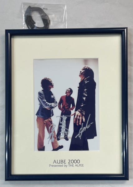 ALFEE 直筆サイン入り オリジナルフォト Photo Collection AUBE 2000