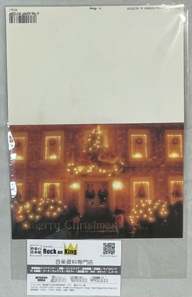 山下達郎 直筆サイン入り グリーティンカード イラスト入り | 音楽資料