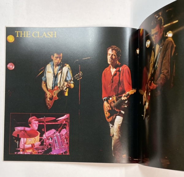 The Clash 直筆サイン入りパンフレット 1982年来日公演 | 音楽資料専門
