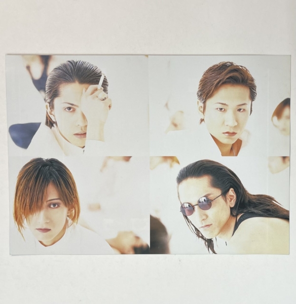 ラルクアンシエル 告知チラシ L'Arc‐en‐Ciel flower 風にきえないで