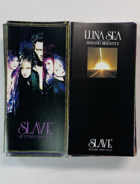 LUNA SEA ファンクラブ会報 SLAVE 創刊号から46号、45冊セット | 音楽