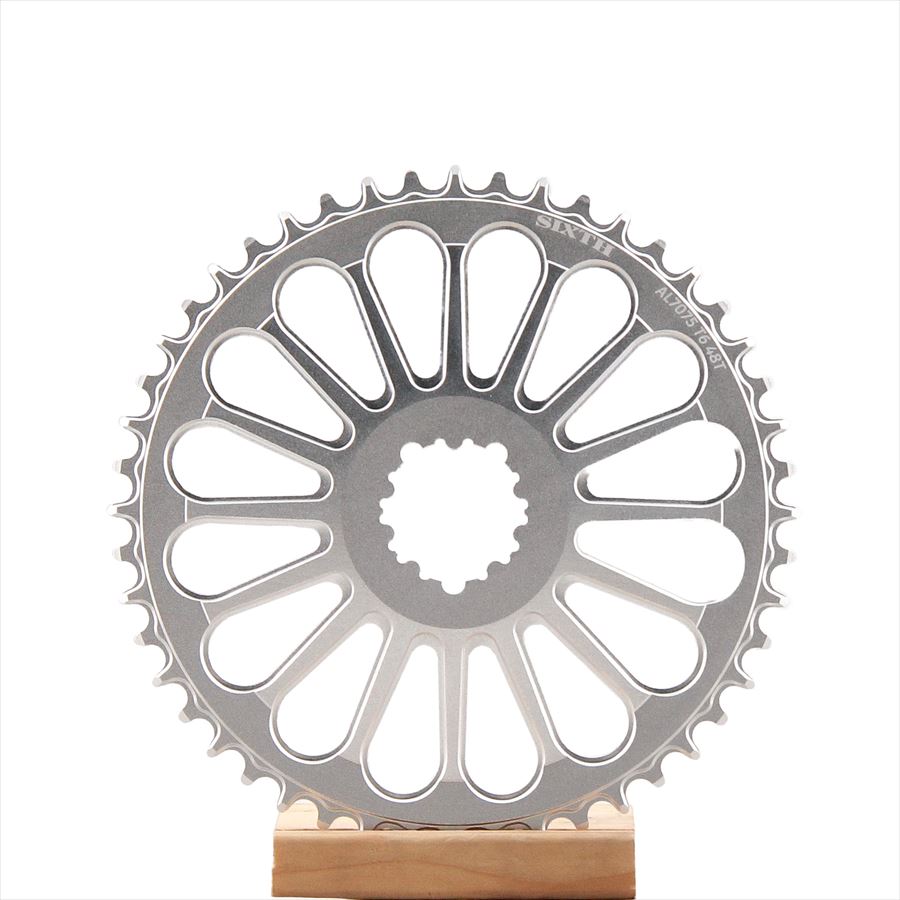 SIXTH Componentsのオリジナルナローワイド チェーンリング ROCKBIKES