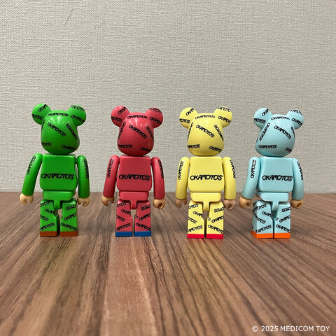 15th Anniversary OKAMOTO'S BE@RBRICK | ソニーミュージック公式