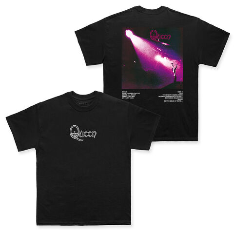 ジャケット柄Tシャツ(QUEEN I) BLACK | ソニーミュージック公式