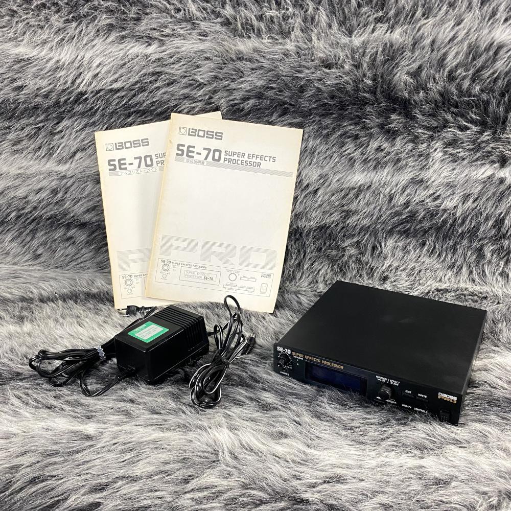 BOSS SE-70 アダプター付き　マルチエフェクター　動作確認済 BOSS マルチエフェクターSE-70を20年経ったいまレビュー