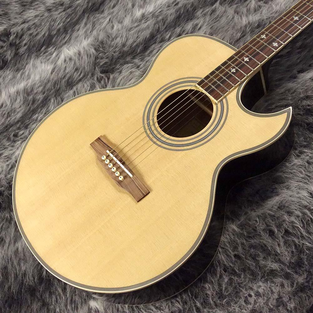 epiphoneギターPR-5E Epiphone PR-5E Acoustic/Electric - Ebony | Long & McQuade