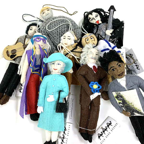 SILK ROAD BAZAAR デヴィッド・ボウイ David Bowie フェルト製オーナメント