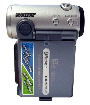 a tiny camcorder Sony Camcorder - DCR-IP7 - Roger Frost: science