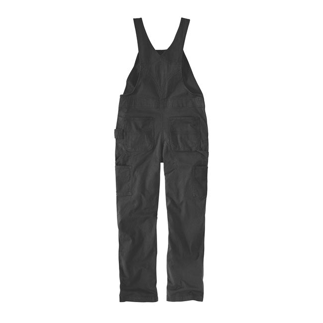 CARHARTT RELAXED FIT DENIM BIB WOMEN OVERALL BLACK - Rogue Motorcycles