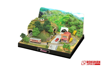 ROKUHAN ジオラマ 六半 ROKUHAN】 Zショーティーミニレイアウトセット専用情景セット〈夏