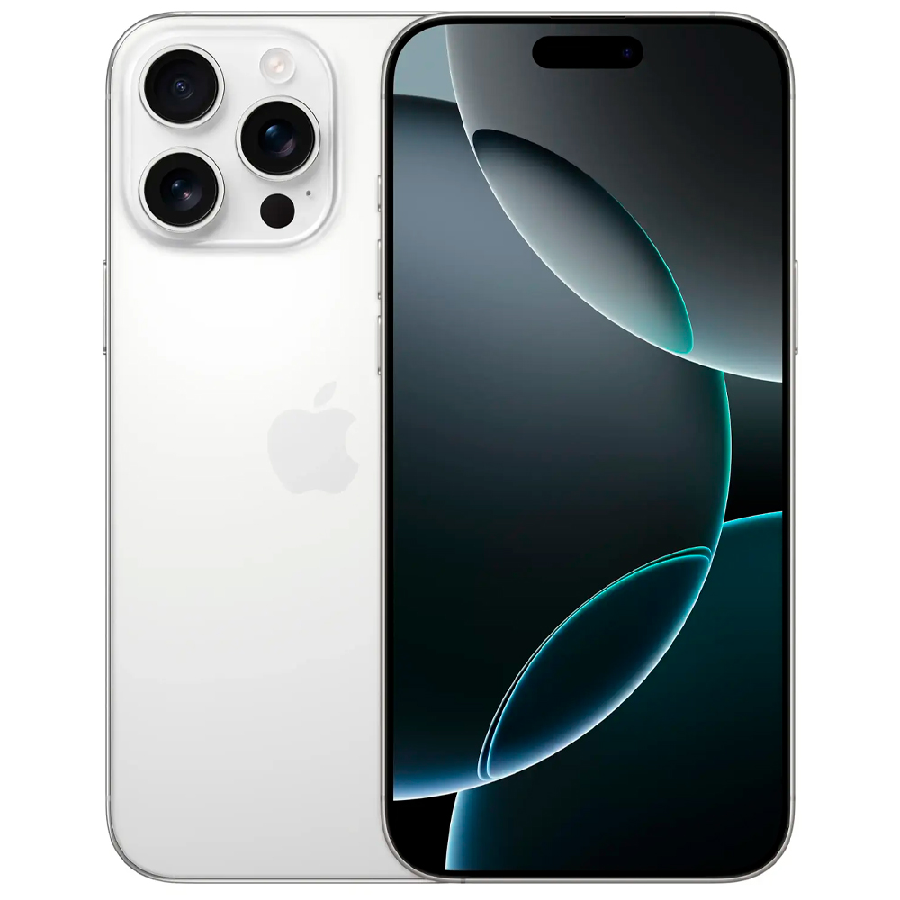 Apple iPhone 16 Pro Max 8GB+256GB 6.9″ iOS 18 – Branco Titânio