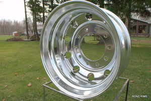 1) 22.5x8.25 ALCOA Dura-Bright Truck Wheels 881672db ULA182DB