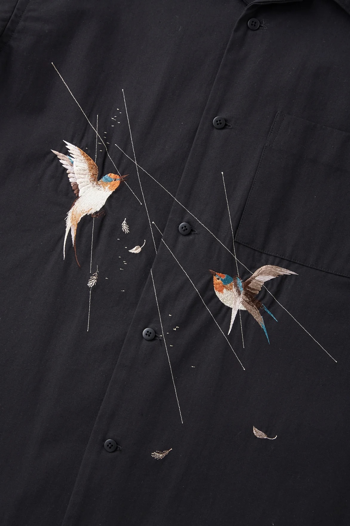 OLD JOE SILK NEP CLOTH SOUVENIR SHIRTS (Short-sleeve) 251OJ-SH14