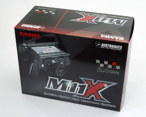 Sanwa M11X-451R 2.4GHz Transmitter with RX451R