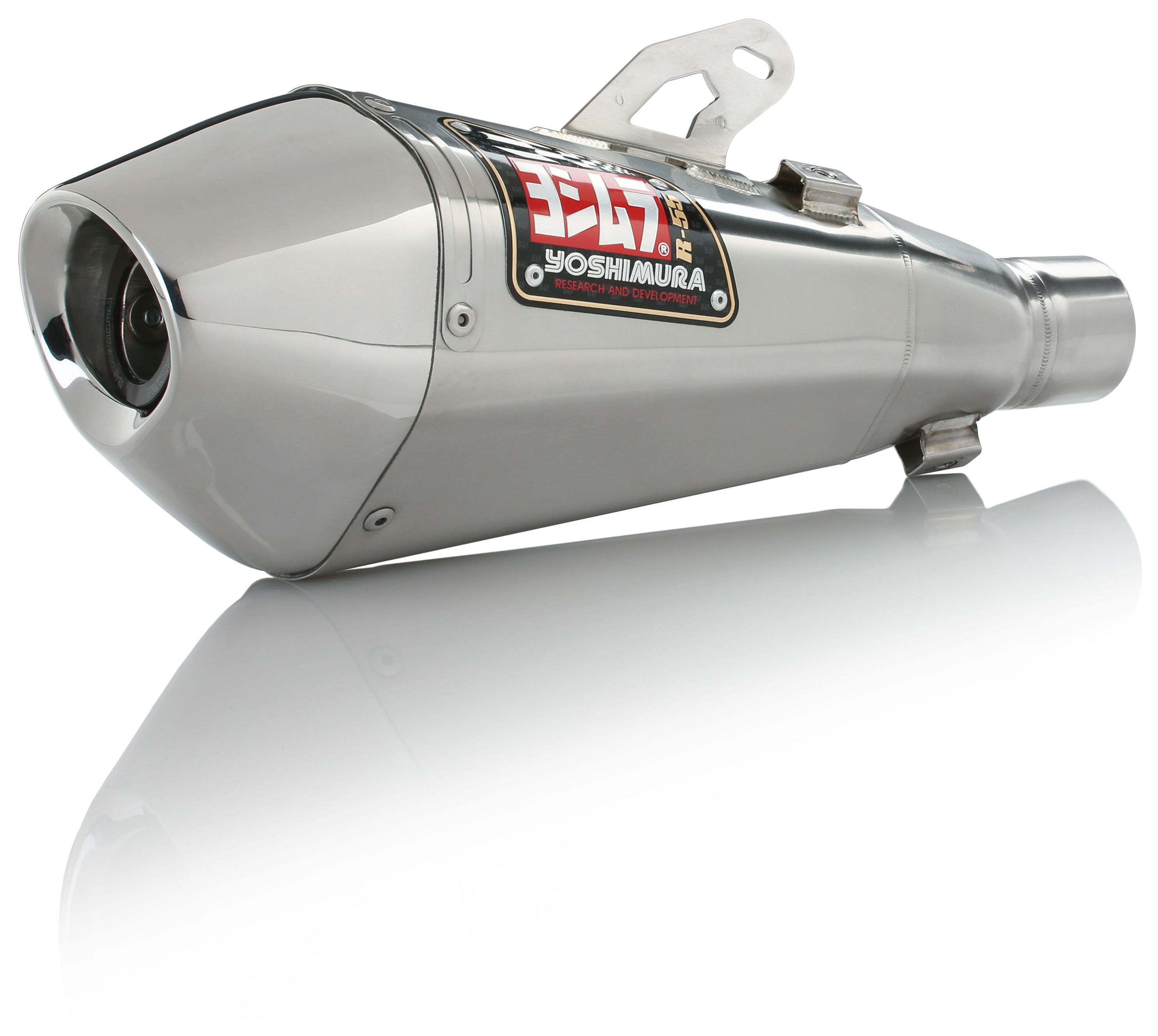 Yoshimura R55 Slip-On Exhaust - RevZilla