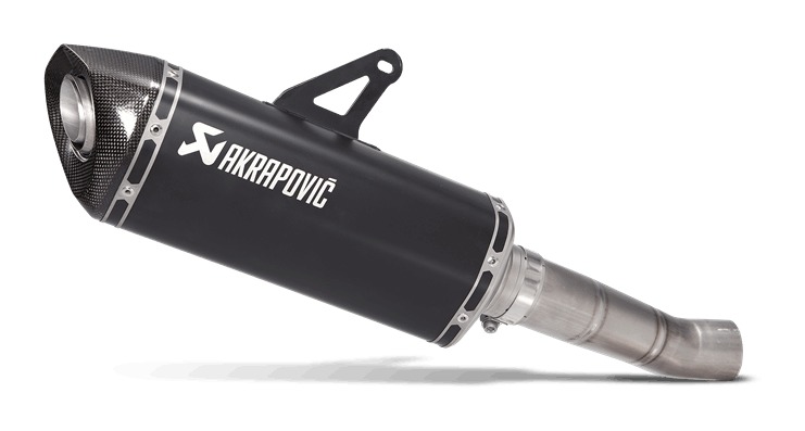 Akrapovic Slip-On Exhaust Ducati Monster 1200 / R / S / 821 - RevZilla