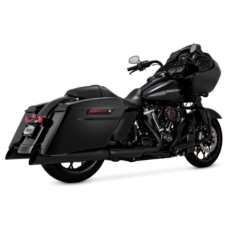 Vance & Hines Backslash 450 Slip On Mufflers For Harley Touring