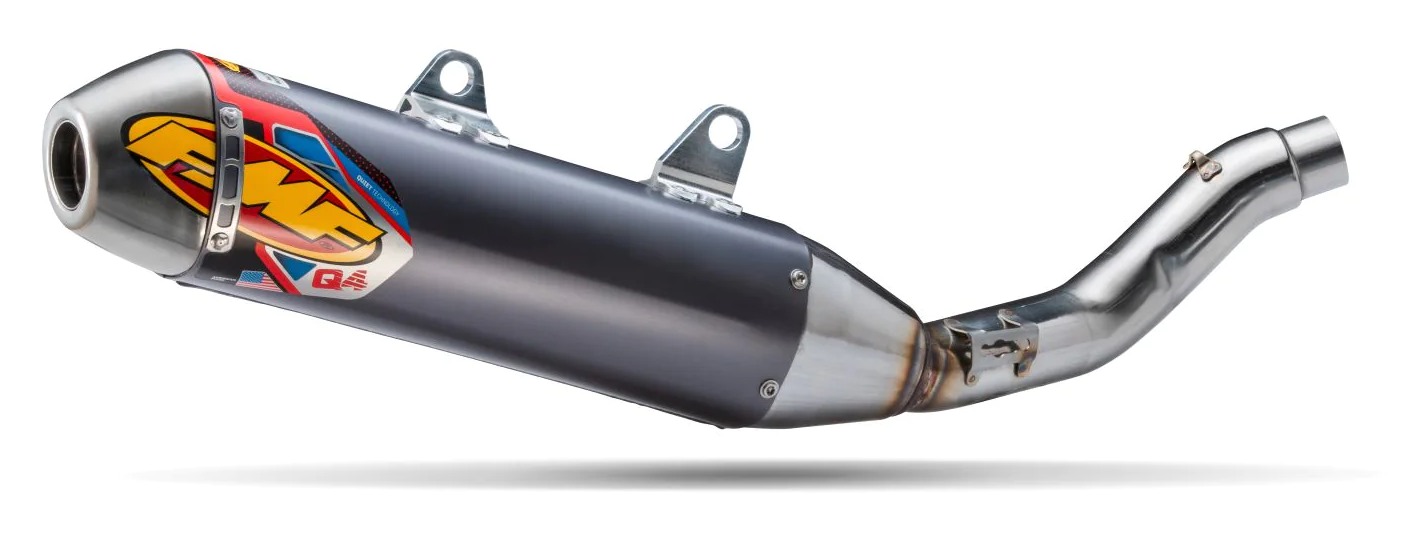 FMF Q4 HEX S/A Slip-On Exhaust Yamaha WR250R / WR250X 2008-2020