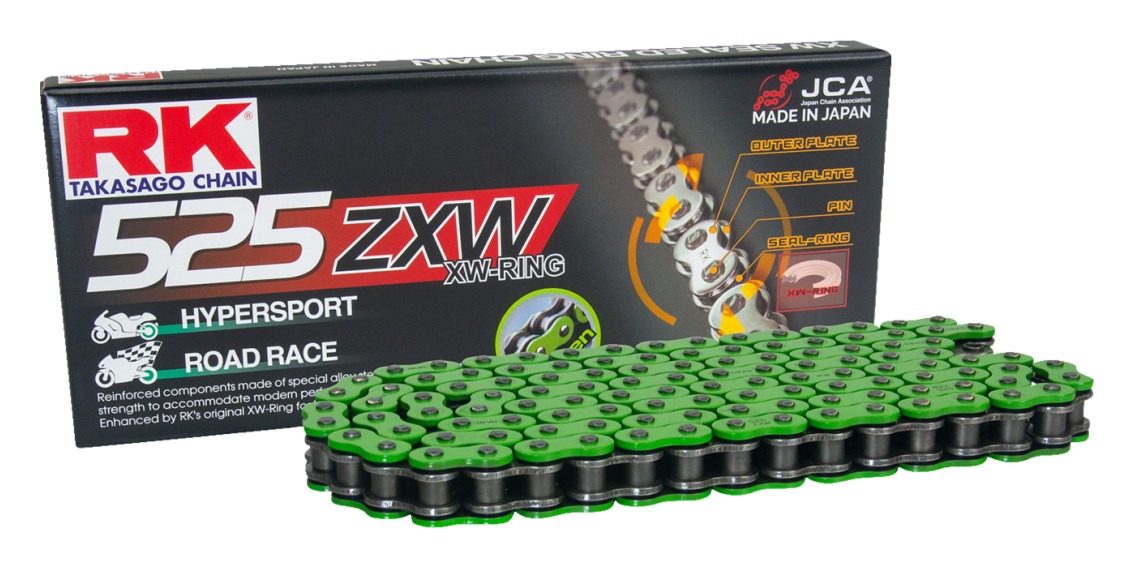 RK Chains 525ZXW Chain - RevZilla
