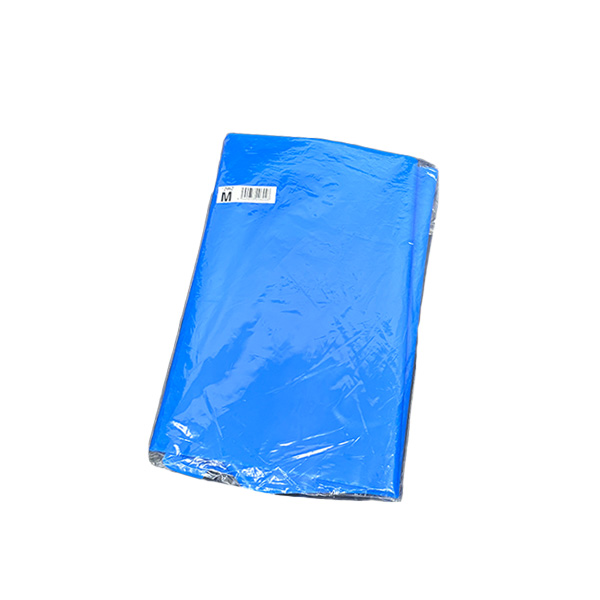 No.2962 エンボスエプロン厚手PE ブルー | | リーブル株式会社