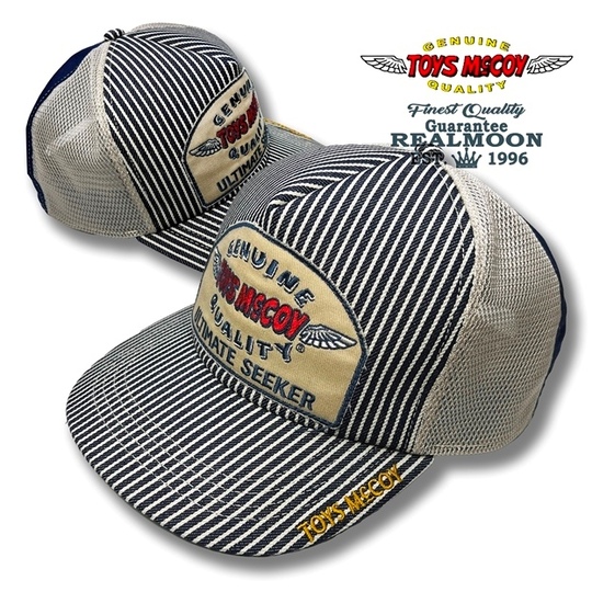 TOYS McCOY ヒッコリーメッシュキャップ No.TMA2413 