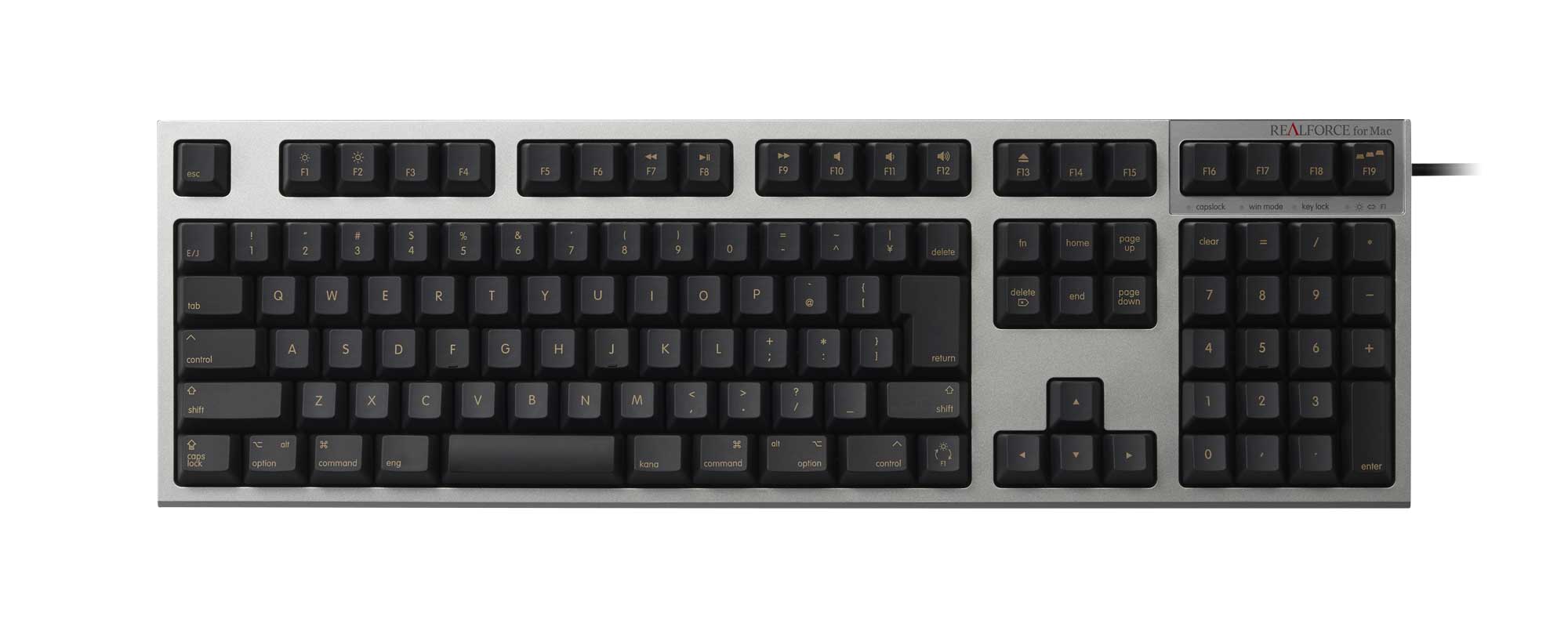 製品 : REALFORCE SA for Mac / R2SA-JP3M-BK | REALFORCE | 日本製