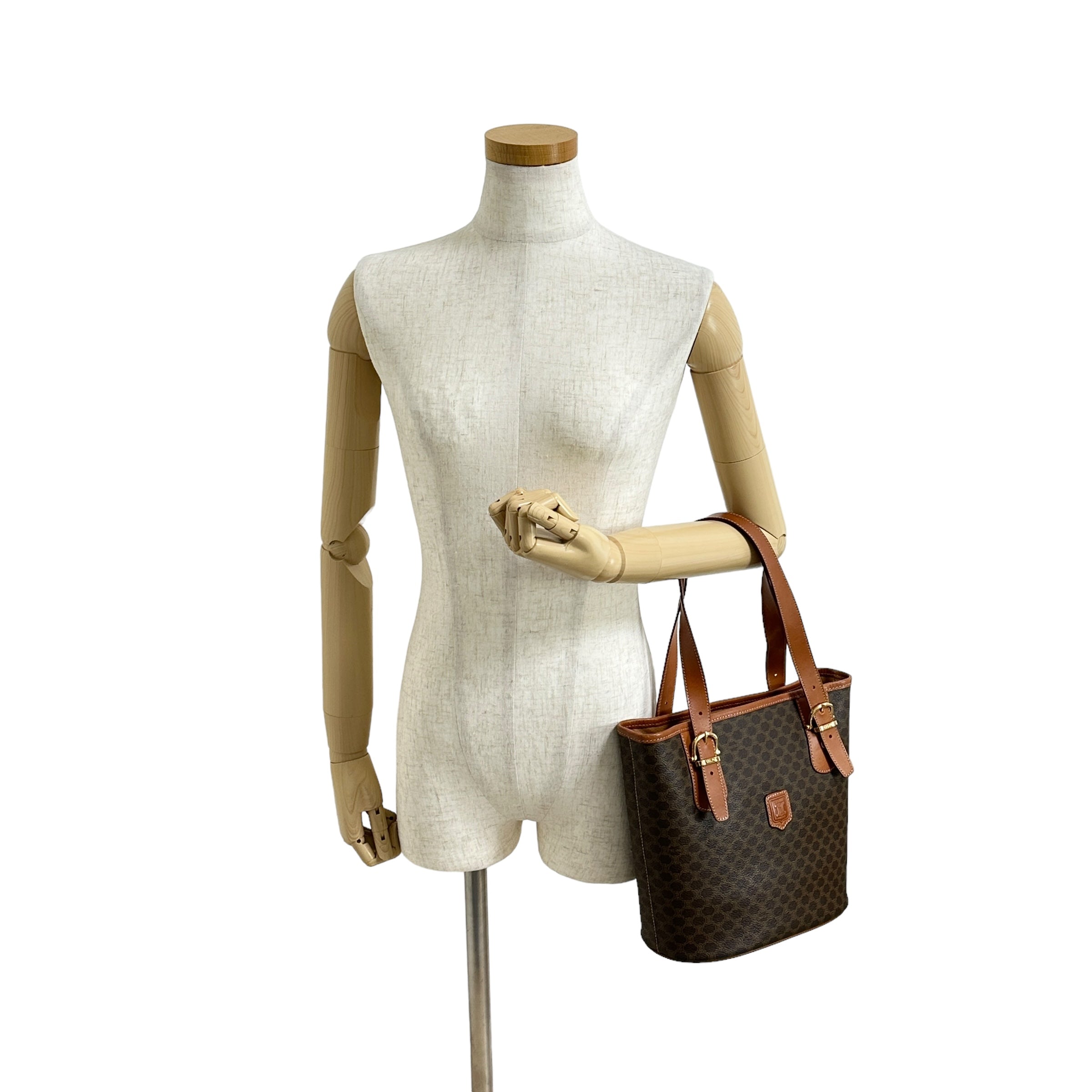 CELINE セリーヌ マカダム トートバッグ