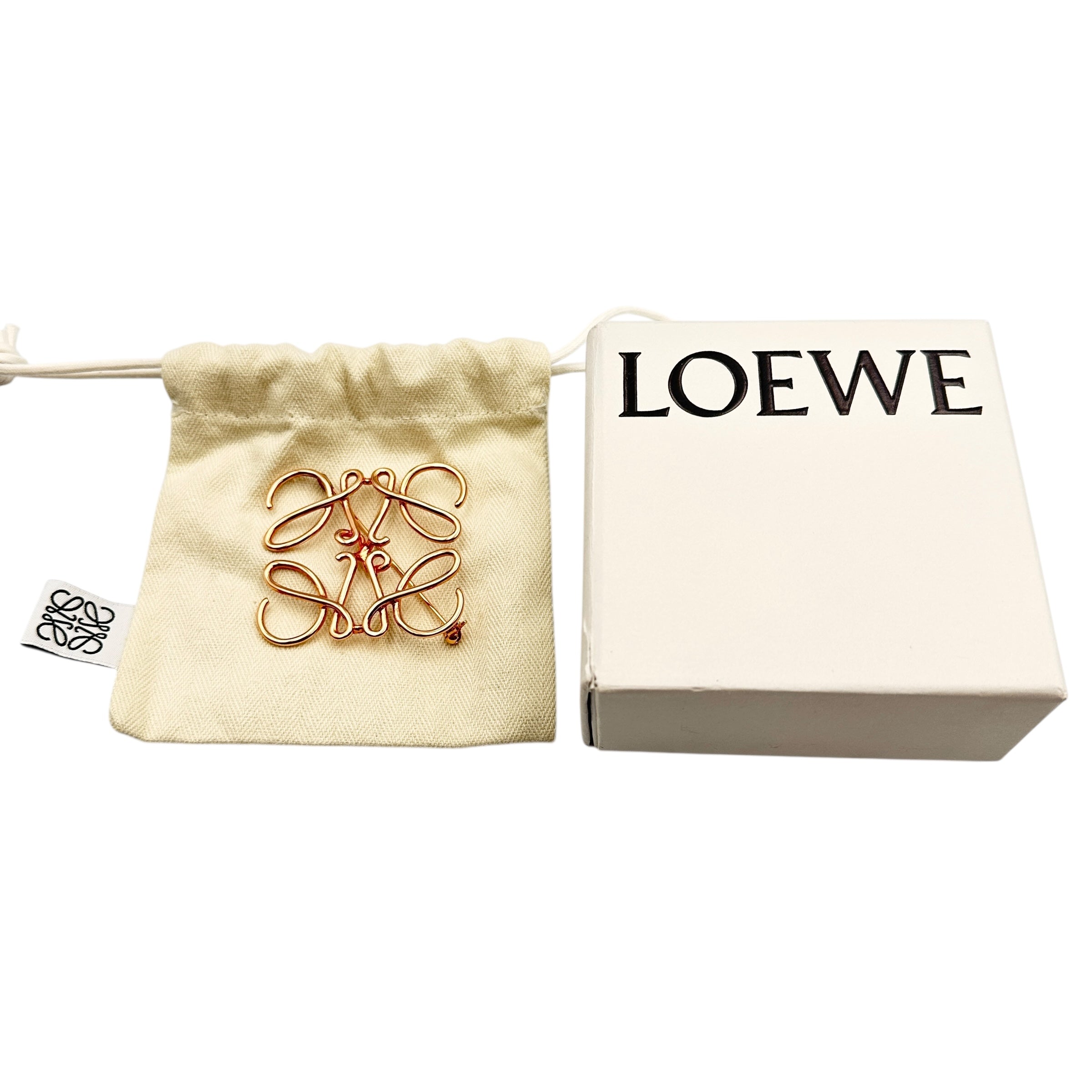 LOEWE ロエベ アナグラム ブローチ