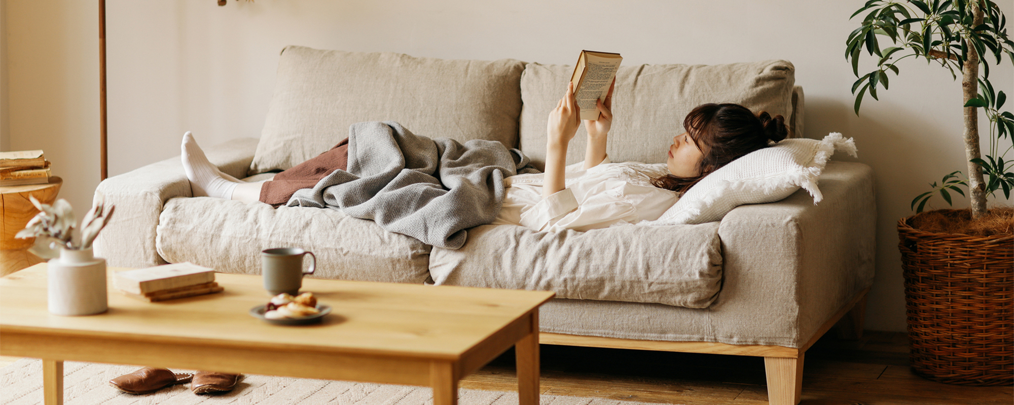 folkソファにリネン生地を追加しました！ ｜家具・インテリア Re:CENO