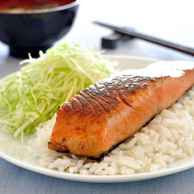 Japanese Salmon with Mirin and Soy Sauce - RecipeTin Eats