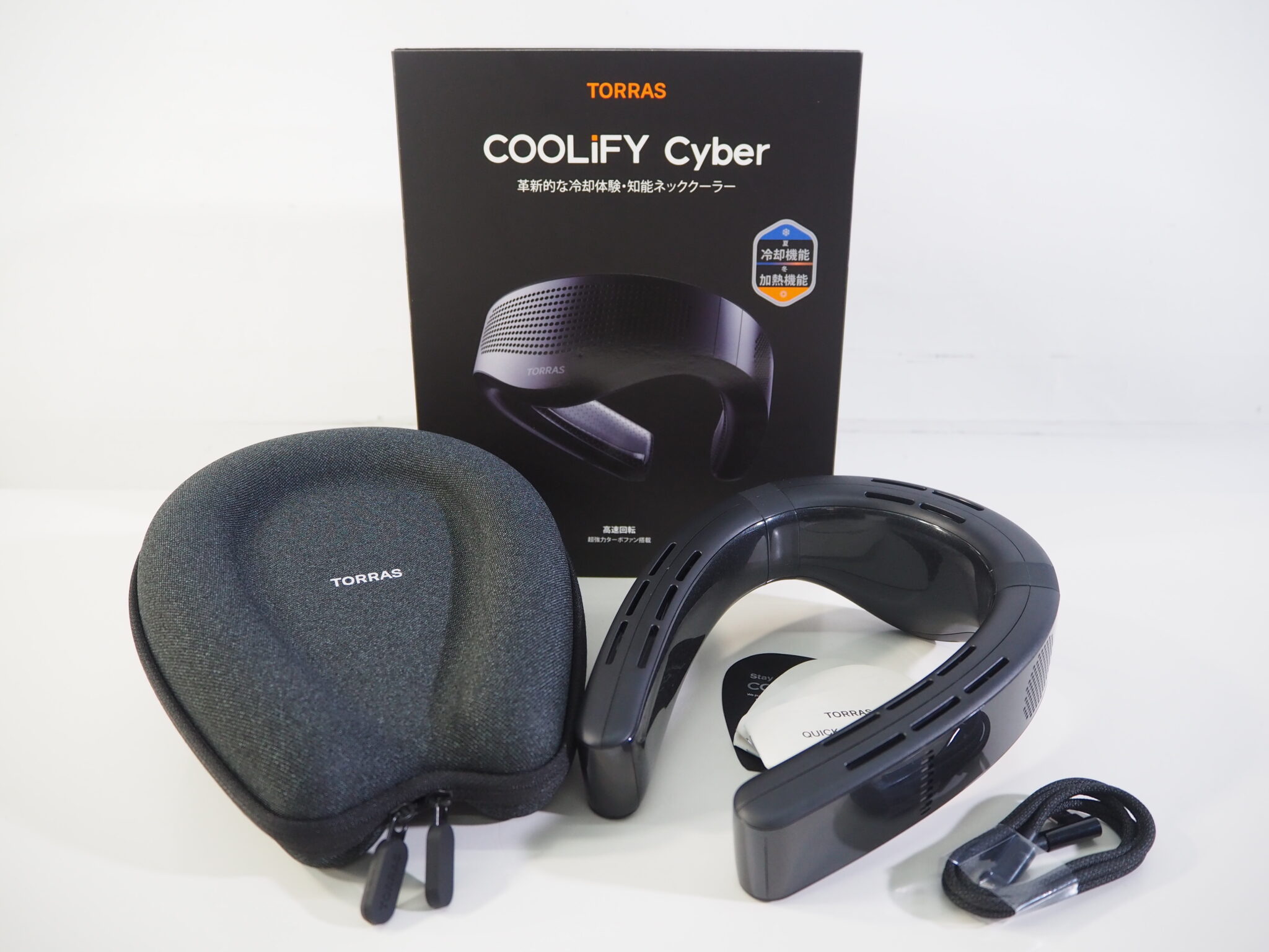 TORRAS トラス COOLIFY Cyber ネッククーラー 冷却 加熱 Bluetooth機能