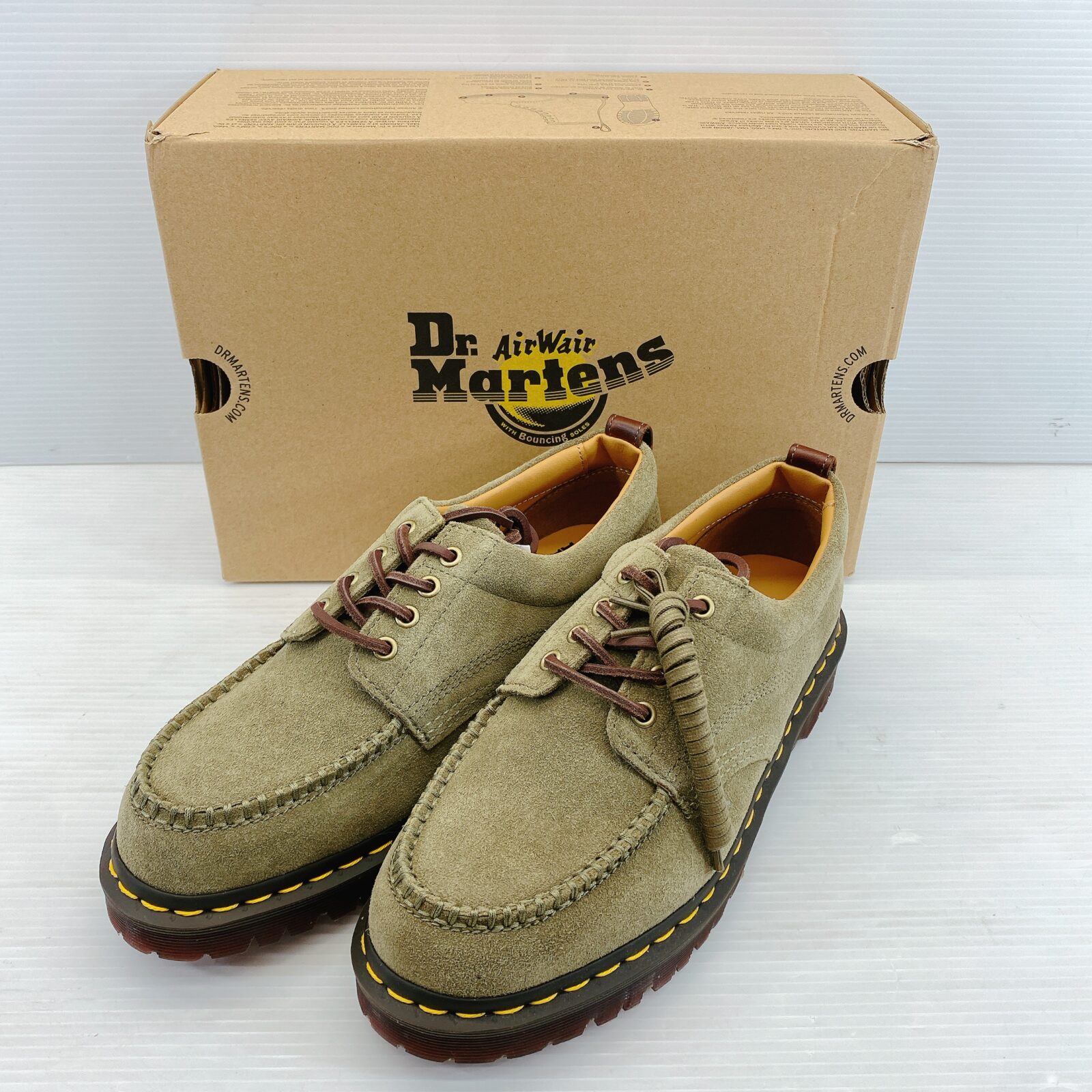 Dr.Martins ドクターマーチン LOWELL スエード モックトゥレースアップ