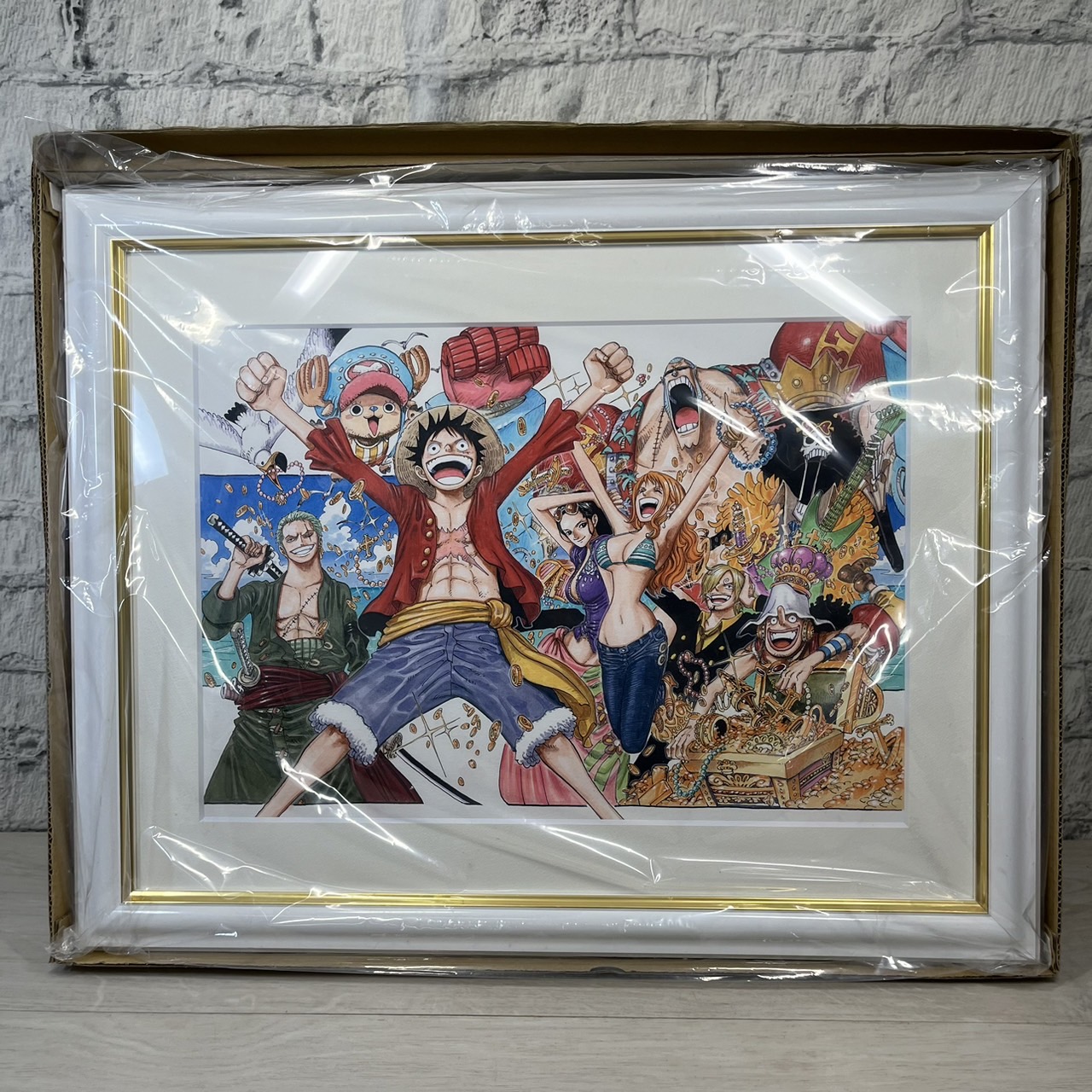限定】ONE PIECE ワンピース ジャンプフェスタ 2011 高級複製原画 の