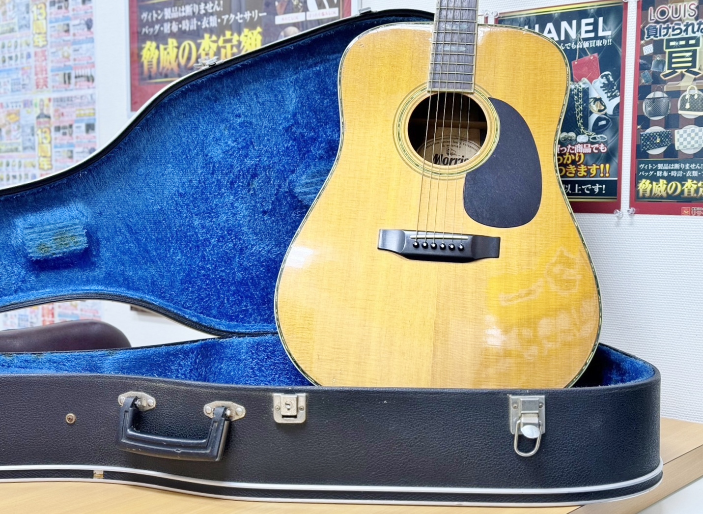 Morris(モーリス) 70′ 生産完了品 W-40 アコースティックギター