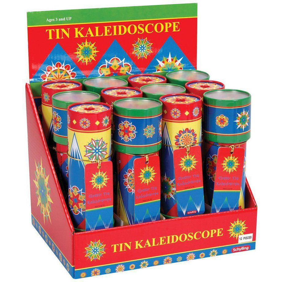 Classic Tin Kaleidoscope – The Red Balloon Toy Store