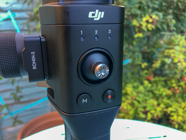 The DJI Ronin-S is a highly compact and portable stabilisation system