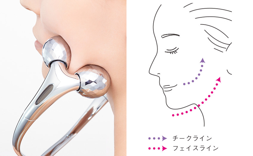 保証カード付】ReFa ダブルボール美顔器 極美品ReFa 美顔器 ダブルボール