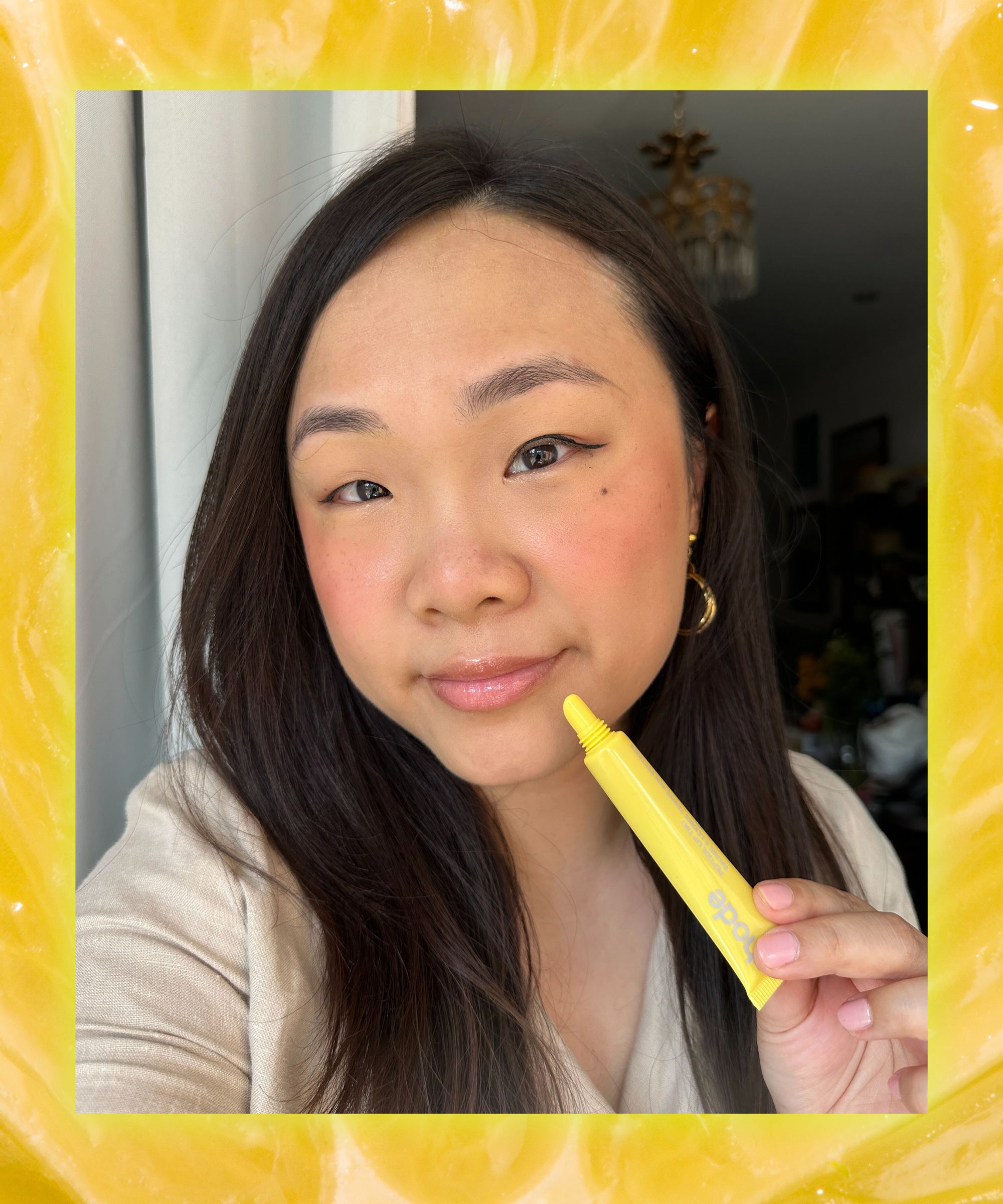 I Tried Rhode's Lemontini Lip Tint With A New Formula