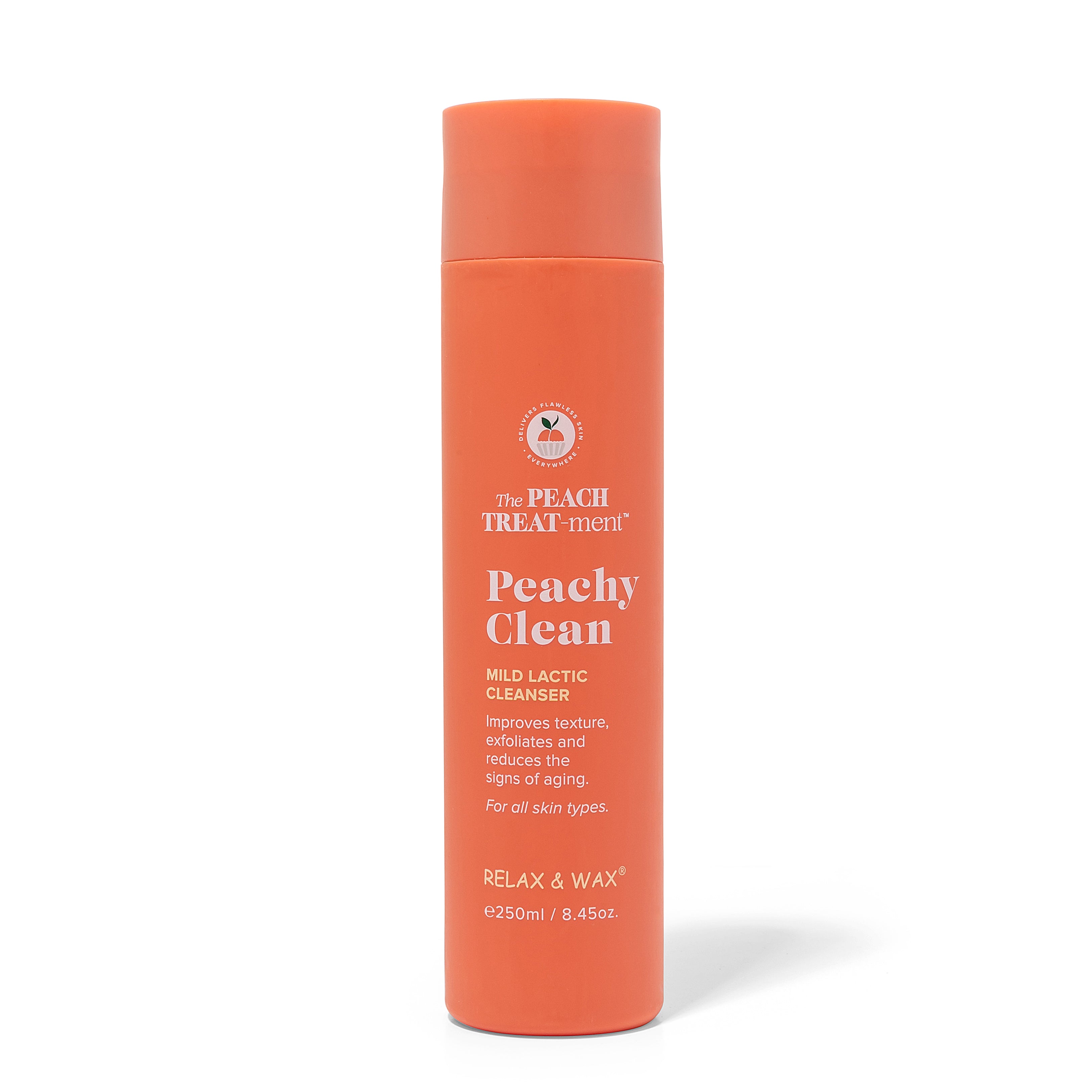 Peachy Clean 250ml (8.45oz)- Lactic Cleanser – Relax N Wax