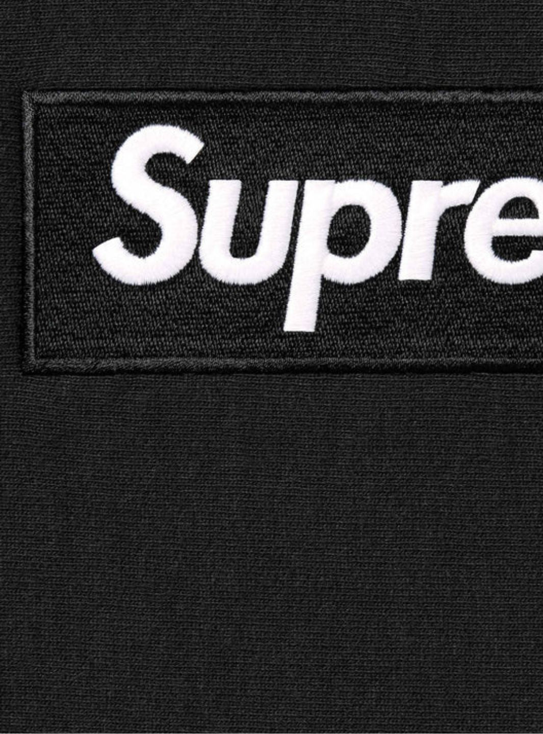 Supreme Box Logo Hooded Sweatshirt Black (FW24) | ResellZone