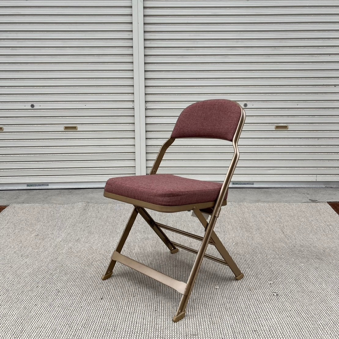 クラリン CLARIN フルクッションフォールディングチェア 折り畳み椅子