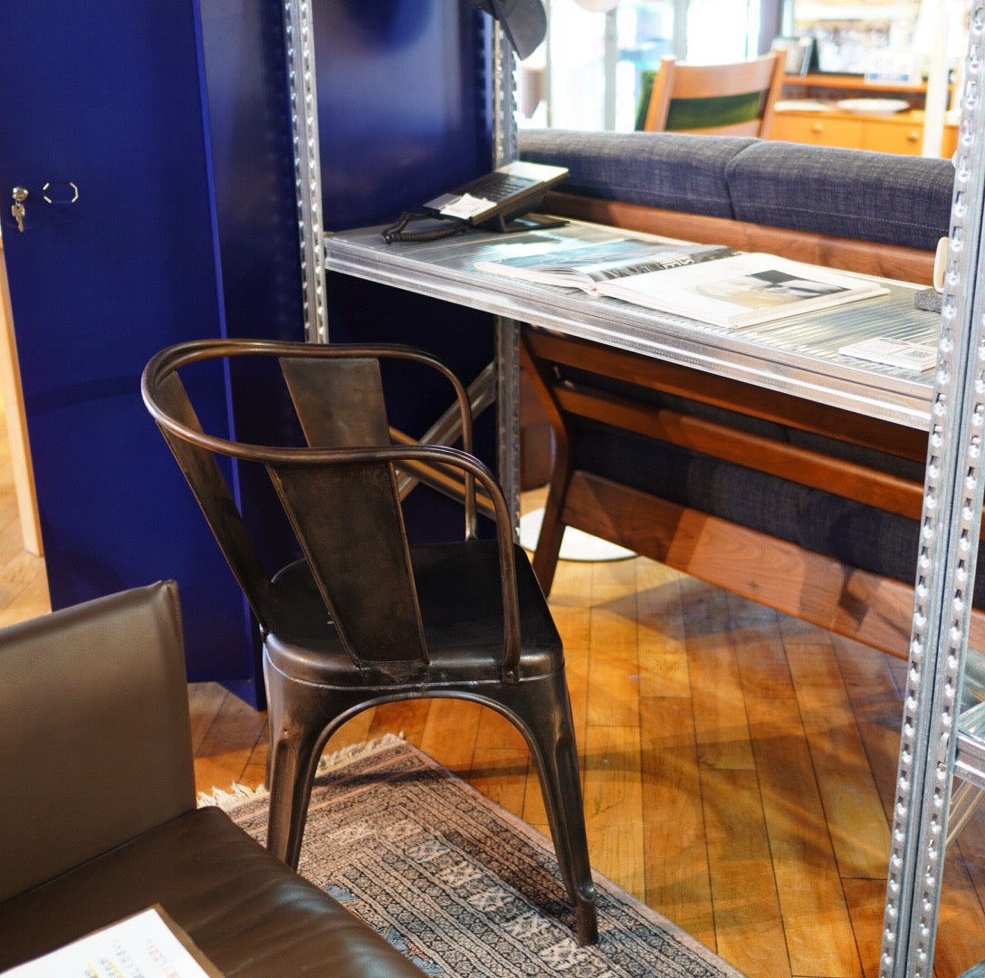 トリックス / TOLIX Aチェア アームチェア ブラック ヴィンテージ 中古