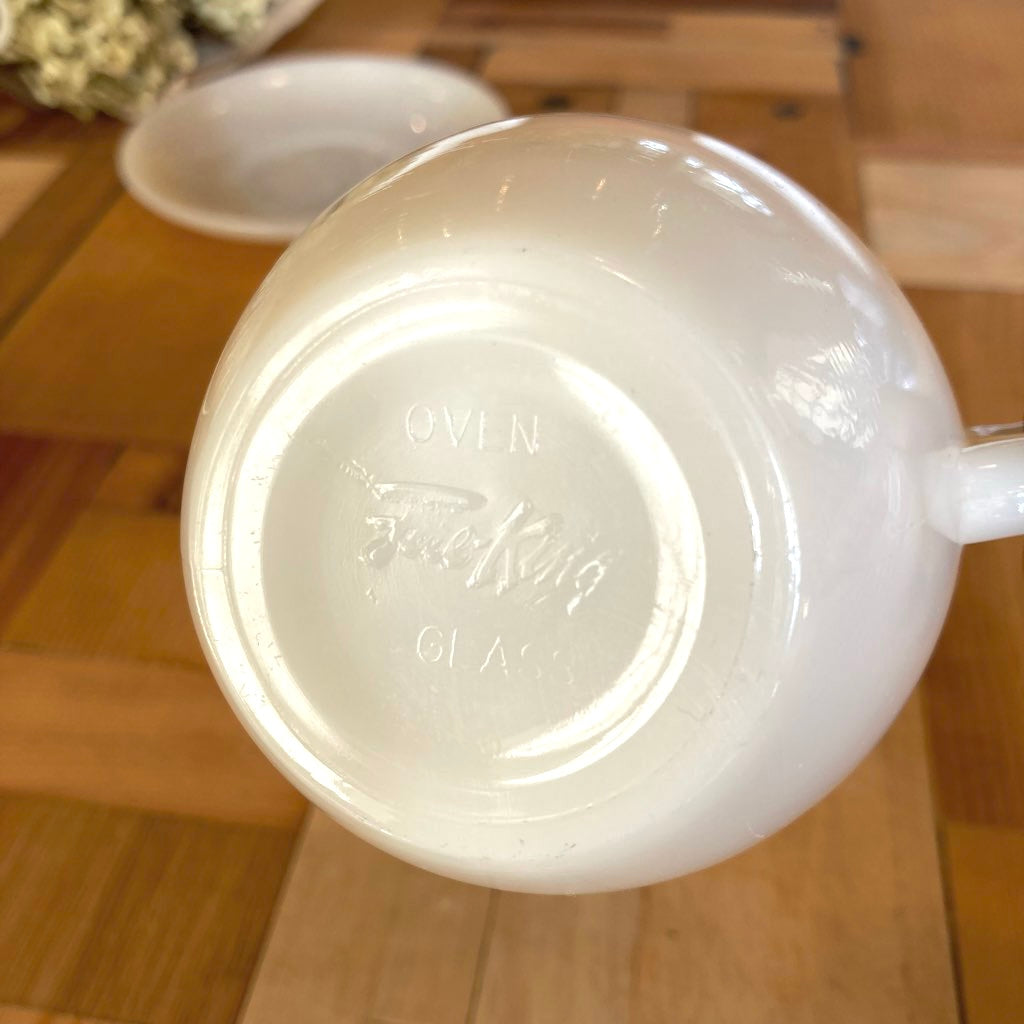 ファイヤーキング / Fire-King セントデニス カップ＆ソーサー