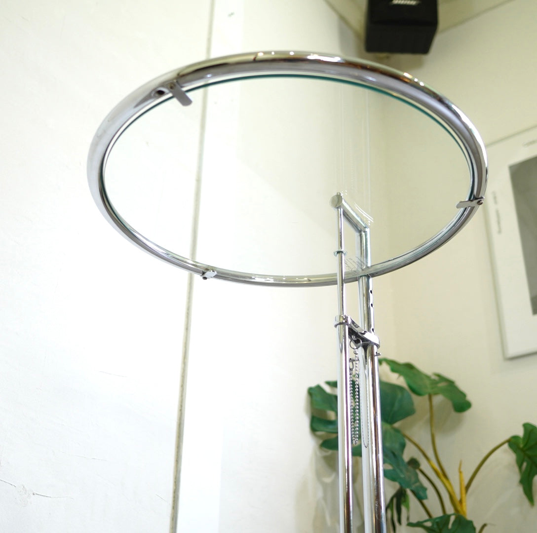 クラシコン/Classi Con/E-1027アジャスタブルテーブル クリアガラス